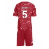 Liverpool Jeremy Jacquet #5 Hemmakläder Barn 2026-27 Kortärmad (+ Korta byxor)